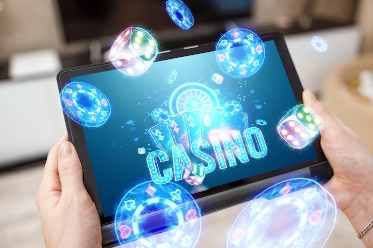 klik777 Live Casino dealer table with multi-camera view showing real-time gameplay